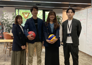 元アスリートのメンバーも在籍！チームで目標に向かって日々挑戦中です