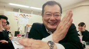 いつも社長の笑顔に支えられながら、ドリームワンメンバーは和気藹々としています♪シュワッチ！