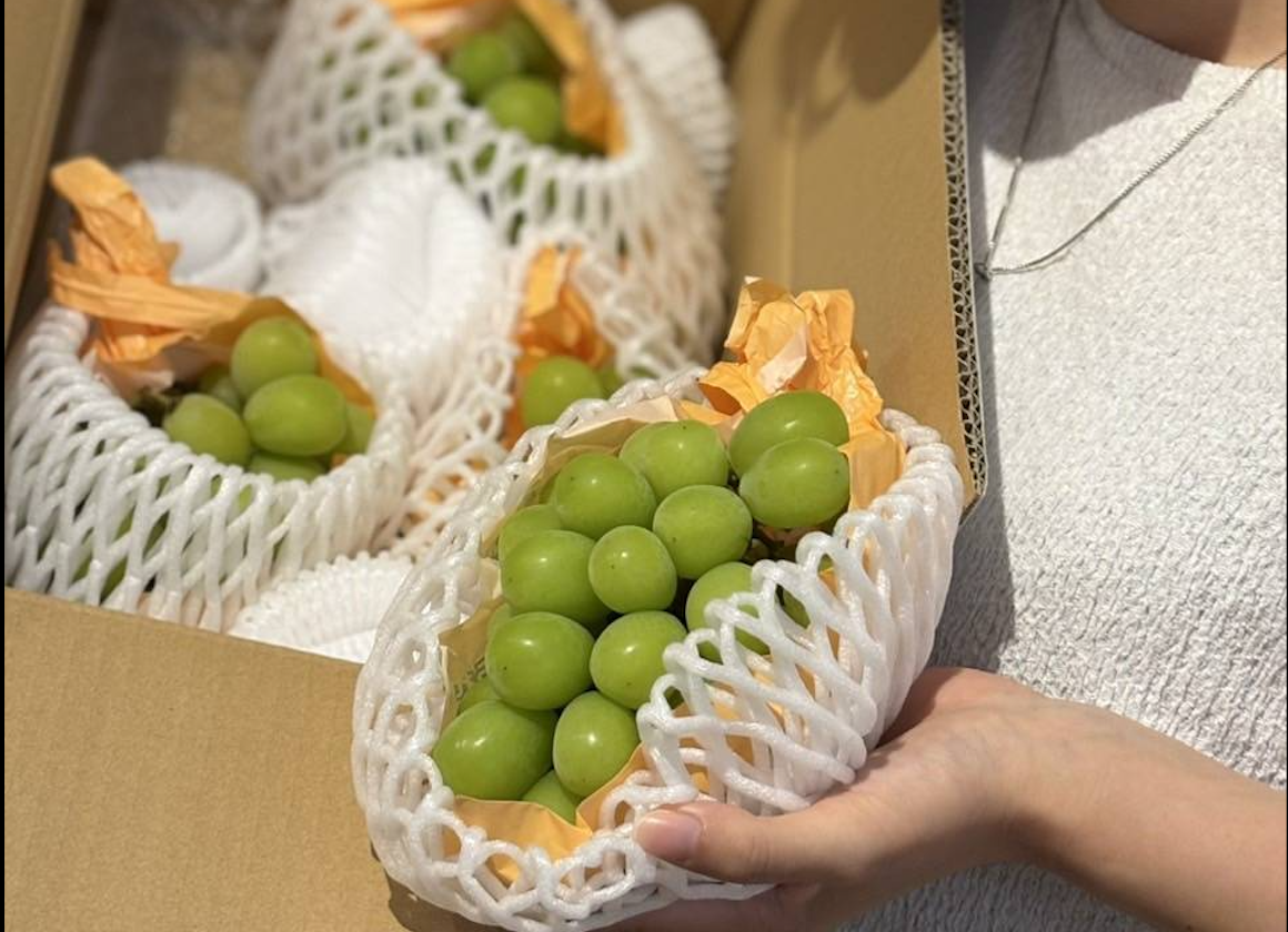 マスカットは社長からのサプライズ。美味しさの裏に隠された、会社のヒミツ