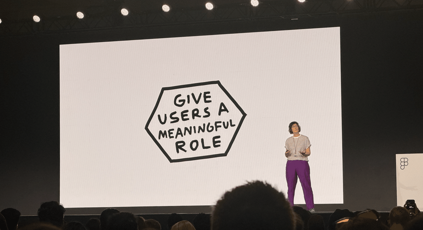 Give users a meaningful role