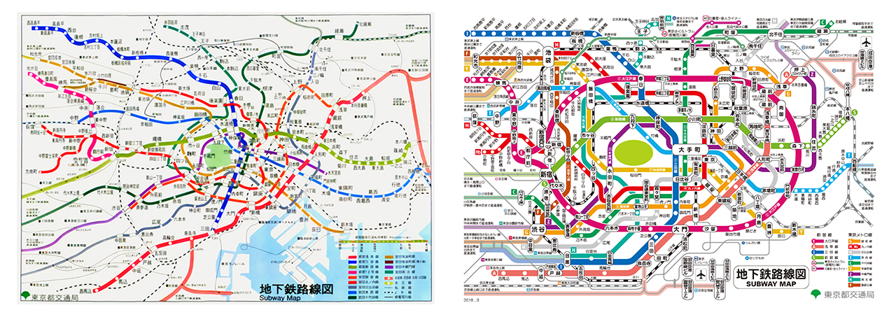 地下鉄路線図のフォントサイズのルールは何？知られざる路線図の世界 | A.C.O. ブログ