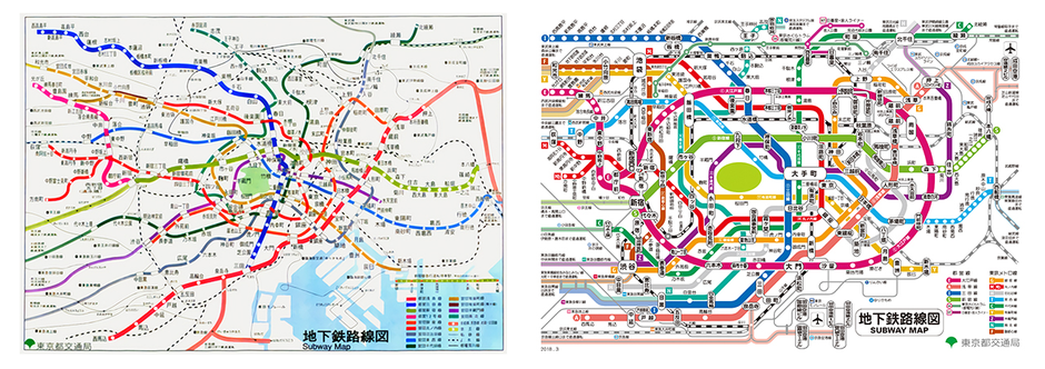 地下鉄路線図のフォントサイズのルールは何？知られざる路線図の世界 | A.C.O. ブログ