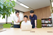 困ったことがあればすぐ相談。社長との距離が近く、スピーディに仕事が進みます。