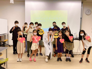 イベントでの子どもたちとの写真