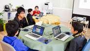 プログラミングスクール「スタートプログラミング」の様子
