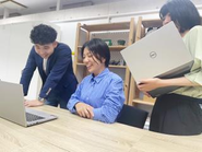 仲間と共に夢に向かって全力で取り組む。ひとりで頑張るのではなく、ひとつのチームとして頑張る姿勢！