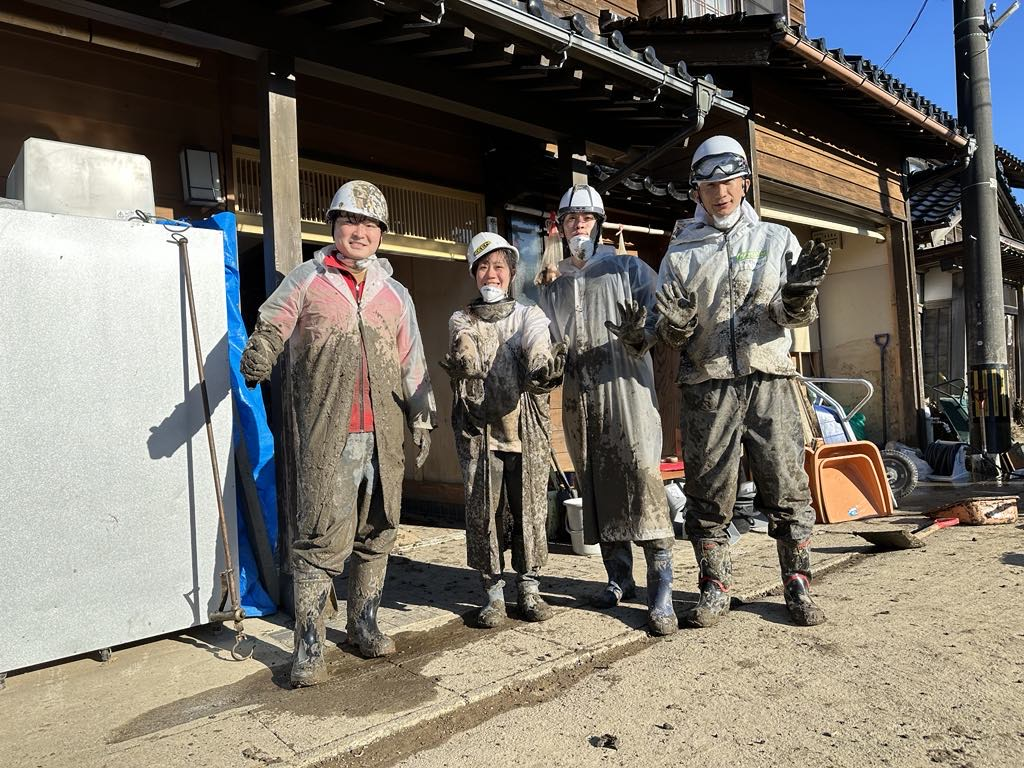 ワンパクスタッフで能登半島にボランティアへ行ってきました。