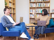 代表と気軽に会話できることも魅力の一つです！