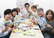 メンバーの年齢は20代～40代と様々です