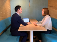 ボックス席で話し合いをすることもできます。