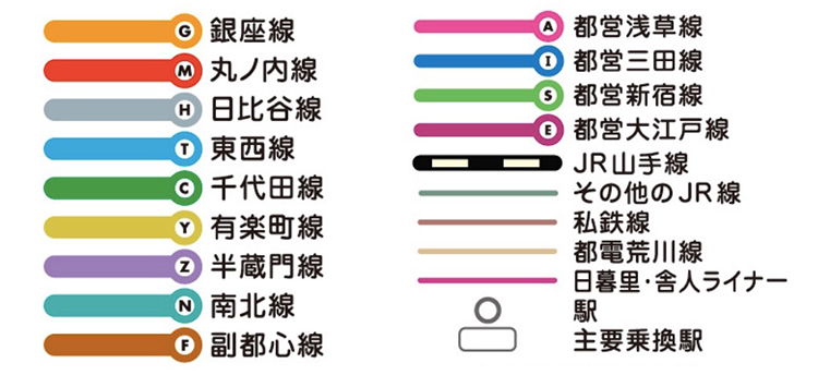 地下鉄路線図のフォントサイズのルールは何？知られざる路線図の世界 | A.C.O. ブログ