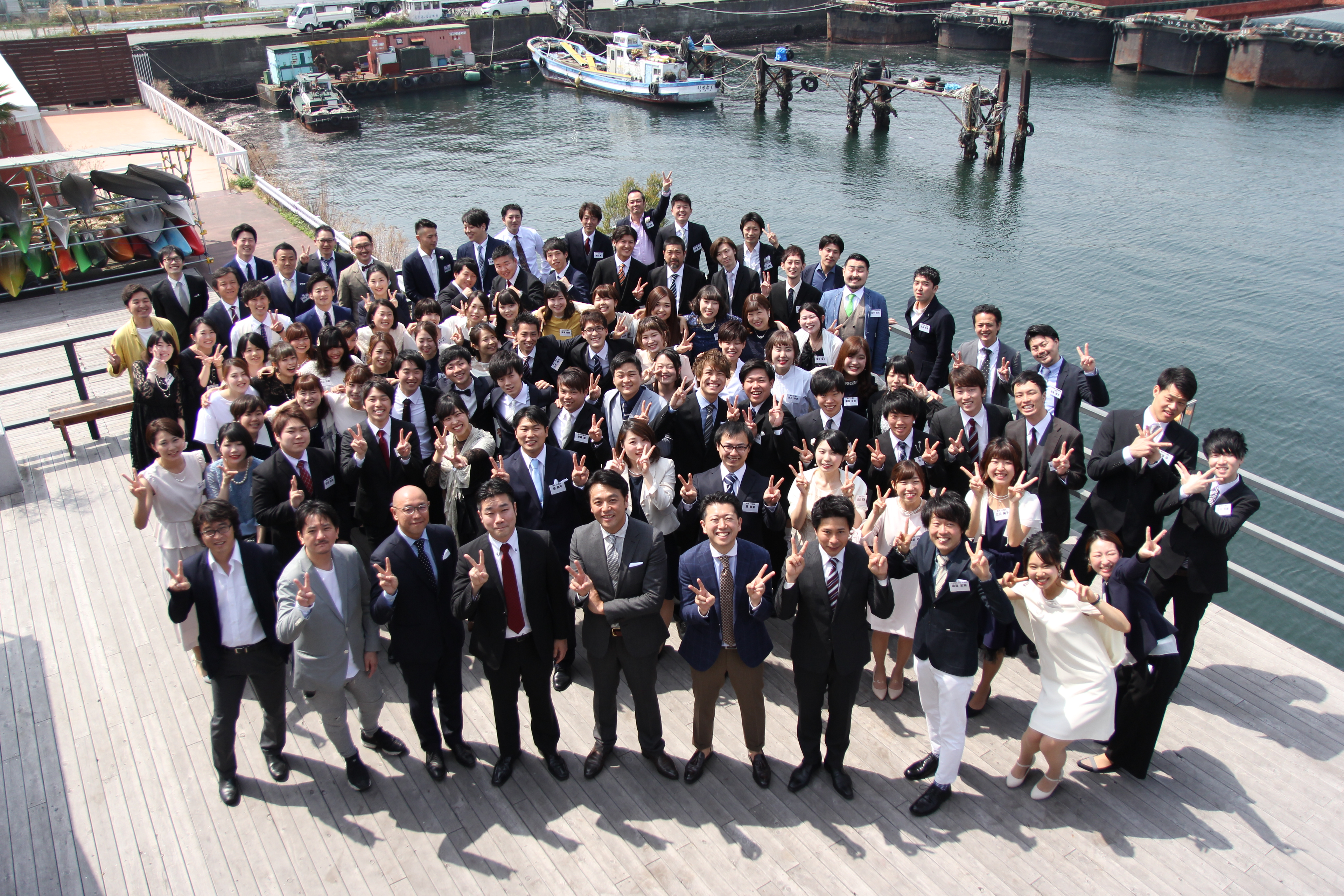 ‟おもてなし入社式”60名の新卒社員が入りました！！！