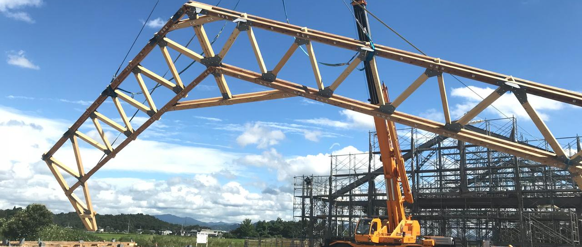 森と街をつなぐものづくり｜地域産木材の建築k施工管理職