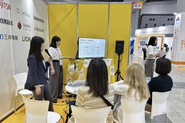 展示会に出展した時の様子