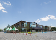 ぎふメディアコスモスみんなの森建築主体工事（伊東豊雄建築設計事務所）