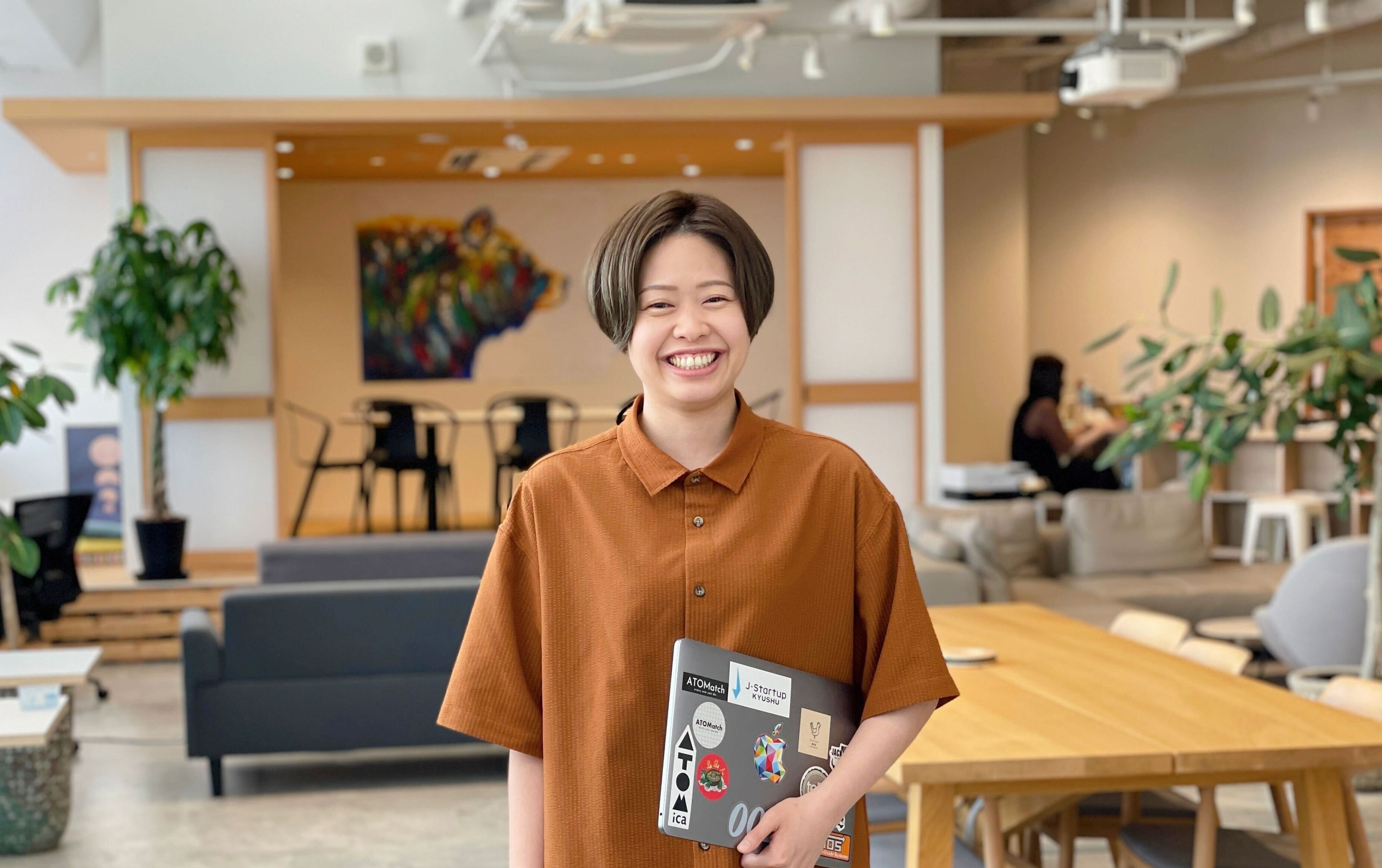 個性を生かした、この組織が好きだから。合田がATOMicaで働き続ける理由