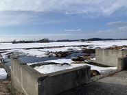 全焼した現在の旧ハウス跡地