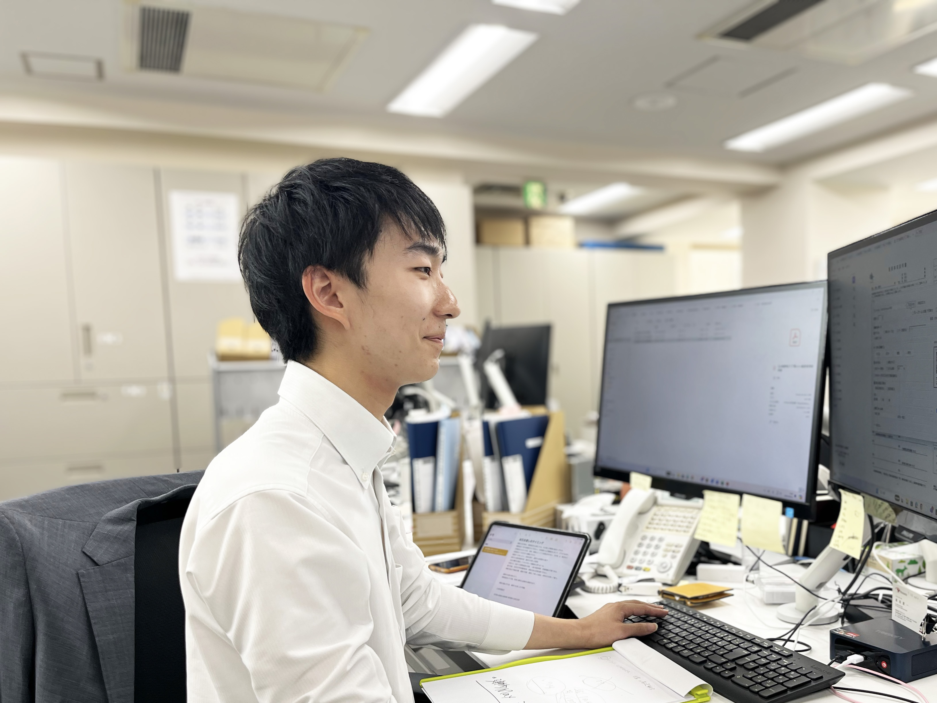 【社員インタビューvol.2】「この人と話をしたい」と思われる営業マンになりたい