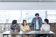 先輩社員と話せるから、リアルな仕事内容が分かる！