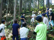 代表の山口によるサービスのデモ