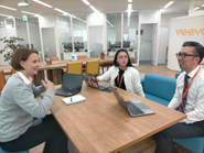 Veeva の4つのコアバリューである「Do the right thing」「Customer Success」「Employee Success」「Speed」を一人ひとりが意識しながら日々の仕事に取り組んでいます
