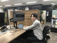 2022年に入社したS.K。システム事業部でメール配信システムの開発プロジェクトを担当