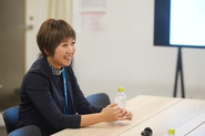 椎野と共に伴走してきた永田。女性エンジニアの育成やマネジメントを1人で担う。