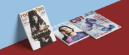 40年以上にわたってロックの最前線を伝えている洋楽誌『rockin’on』（1972年創刊、月刊誌）、日本最大級の売上を誇る邦楽誌『ROCKIN’ON JAPAN』（1985年創刊、月刊誌）、あらゆるエンタテインメントの今を自由に扱うインタビューマガジン『CUT』（1989年創刊、月刊誌）、従来になかったアングルで芸術表現への新たな視点を切り開くアート雑誌『SIGHT ART』（2014年創刊、不定期刊行）等を刊行しています。