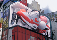 制作実績｜3D OOH for NIKE AirMax Day 2022