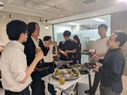 懇親会の様子