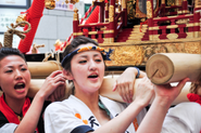 お祭りのヒト・モノ・カネの問題を解決し、祭りで日本を盛り上げたい！