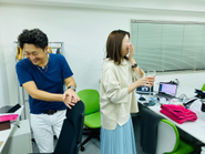 社長とも距離が近いので相談しやすい環境です。