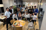 社内でパーティーを開催することもしばしば！