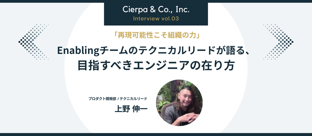 「再現可能性こそ組織の力」—— Enablingチームのテクニカルリードが語る、目指すべきエンジニアの在り方