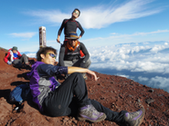 社内有志参加の富士登山