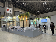 年に3回イベントがあり出展いたします。急成長企業のため、ブースの規模は年々大きくなっています！