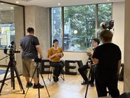 社長がテレビ出演しちゃいました