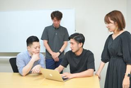 分からない事があればすぐに相談しあえる環境です
