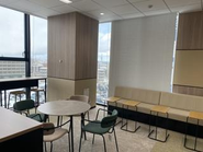 リフレッシュスペース。社員にとって働きやすい社内環境を整えています。