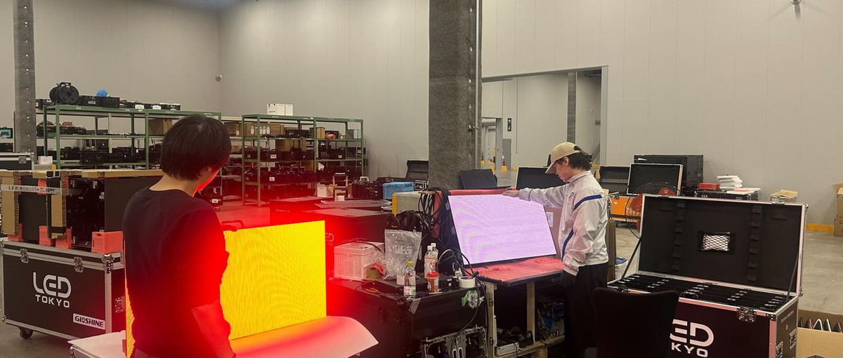 ライブやイベントを支える！LEDビジョンの検品・商品管理メンバー募集！