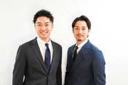 共同代表　　　　　（左）中尾　（右）中西