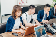 aunで働く皆さまの始まりから終わりまでを真剣にサポートしています。