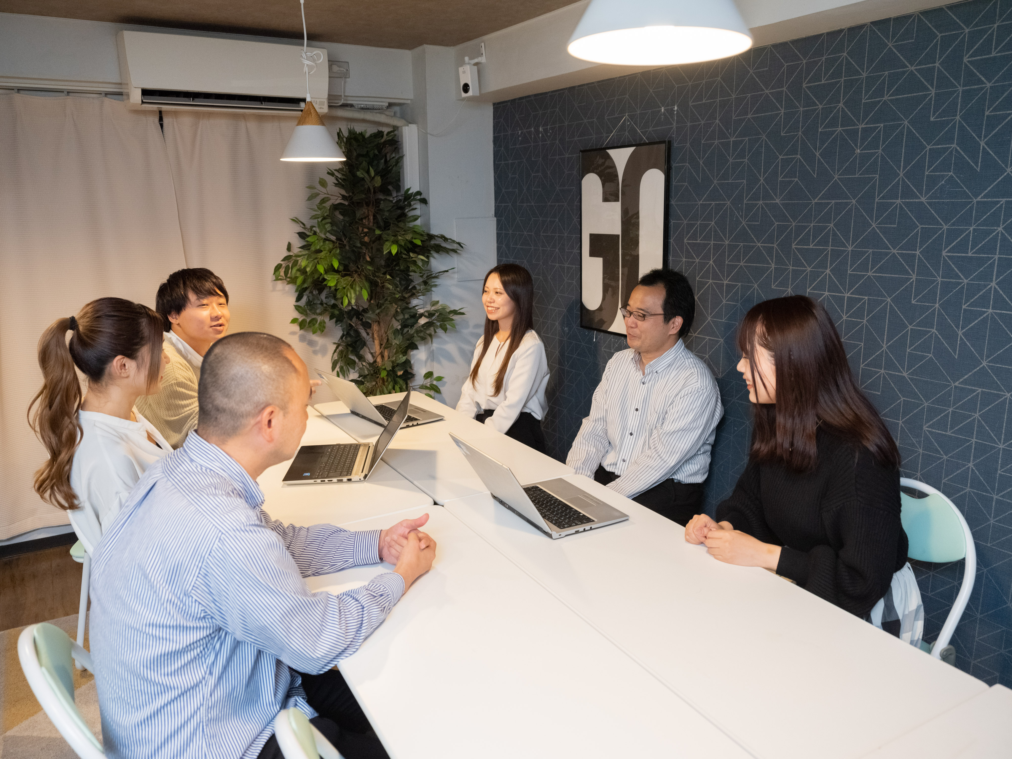 月に1回の社員間のリラックスタイム