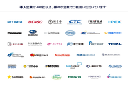 大手から中小の会社様まで導入数は400社以上！