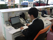 見積書の作成中です。