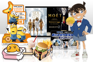 日本での実績の一例。様々な作品、キャラクターとの効果的なコラボレーションを企画しています。