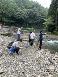 納会や季節によってBBQなど開催し、交流を深めています。