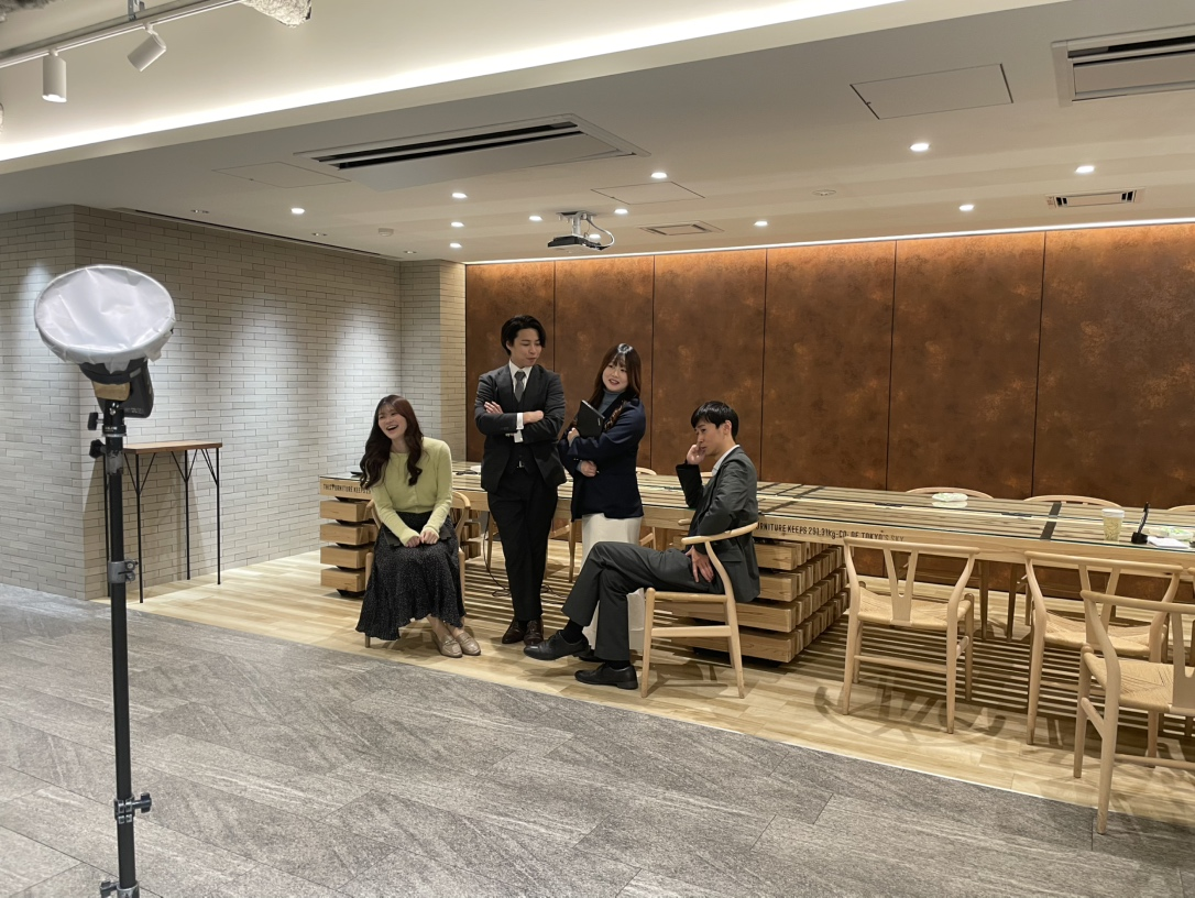「会社の雰囲気が伝わるように」求人媒体用写真撮影