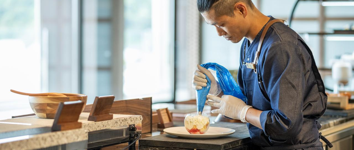 世界自然遺産で最高の料理を。
