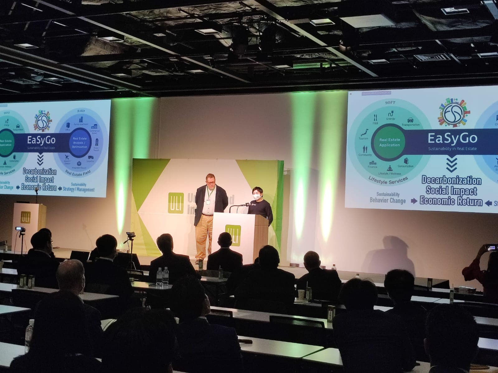 国際的な不動産団体ULIのULIジャパンフォール・カンファレンスにて、EaSyGoが最優秀特賞に選出されました！